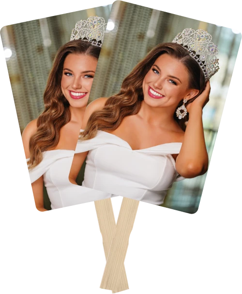 2 Custom 8x10 Fan Wavers - Image 4