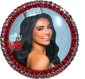 Handcrafted Photograph Brooch UNM