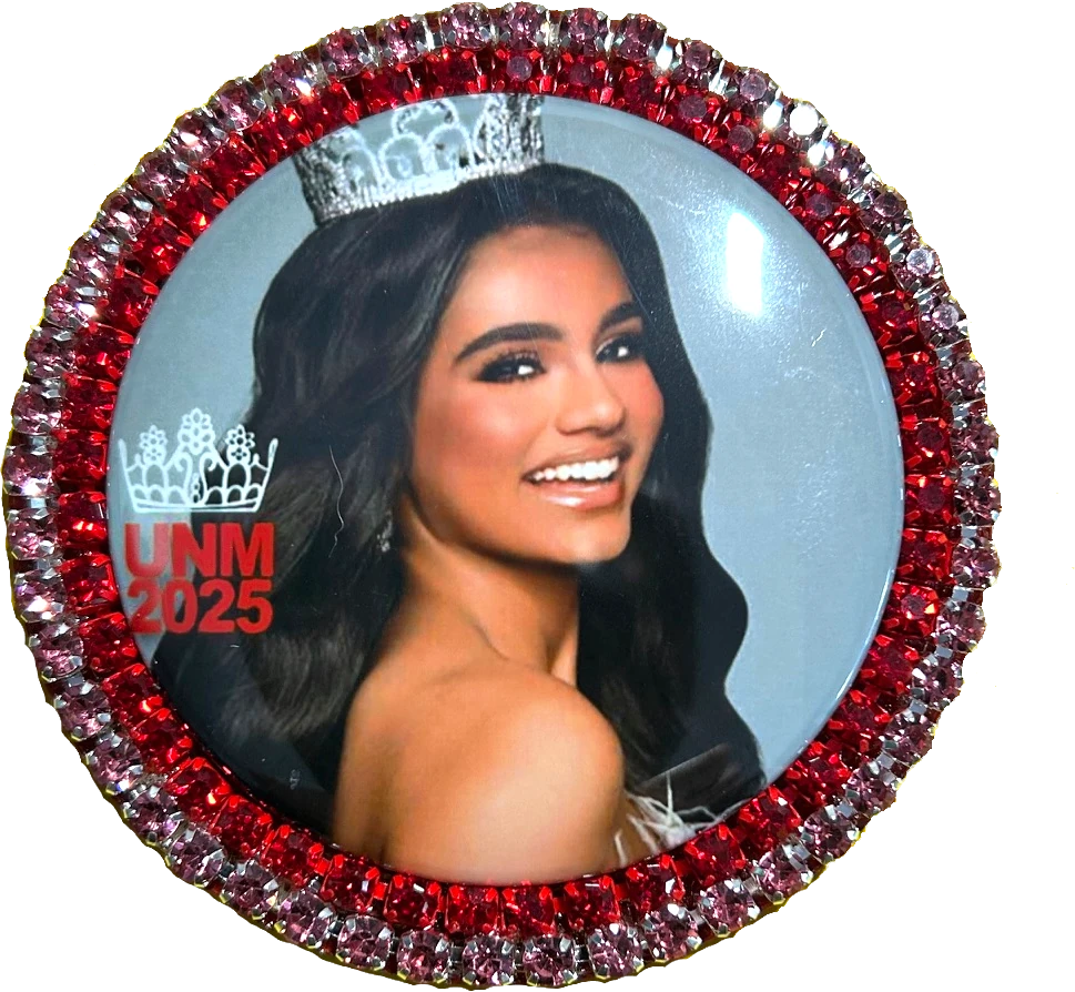 Handcrafted Photograph Brooch UNM