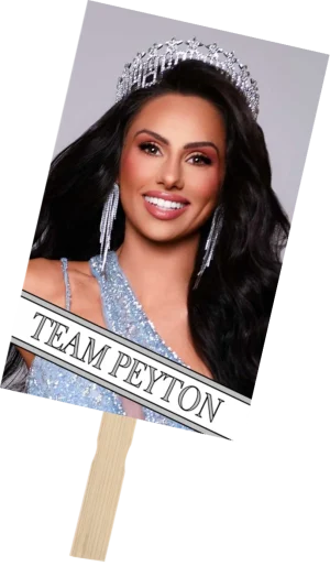 MISS USA State 10x16 inch Fan Waver