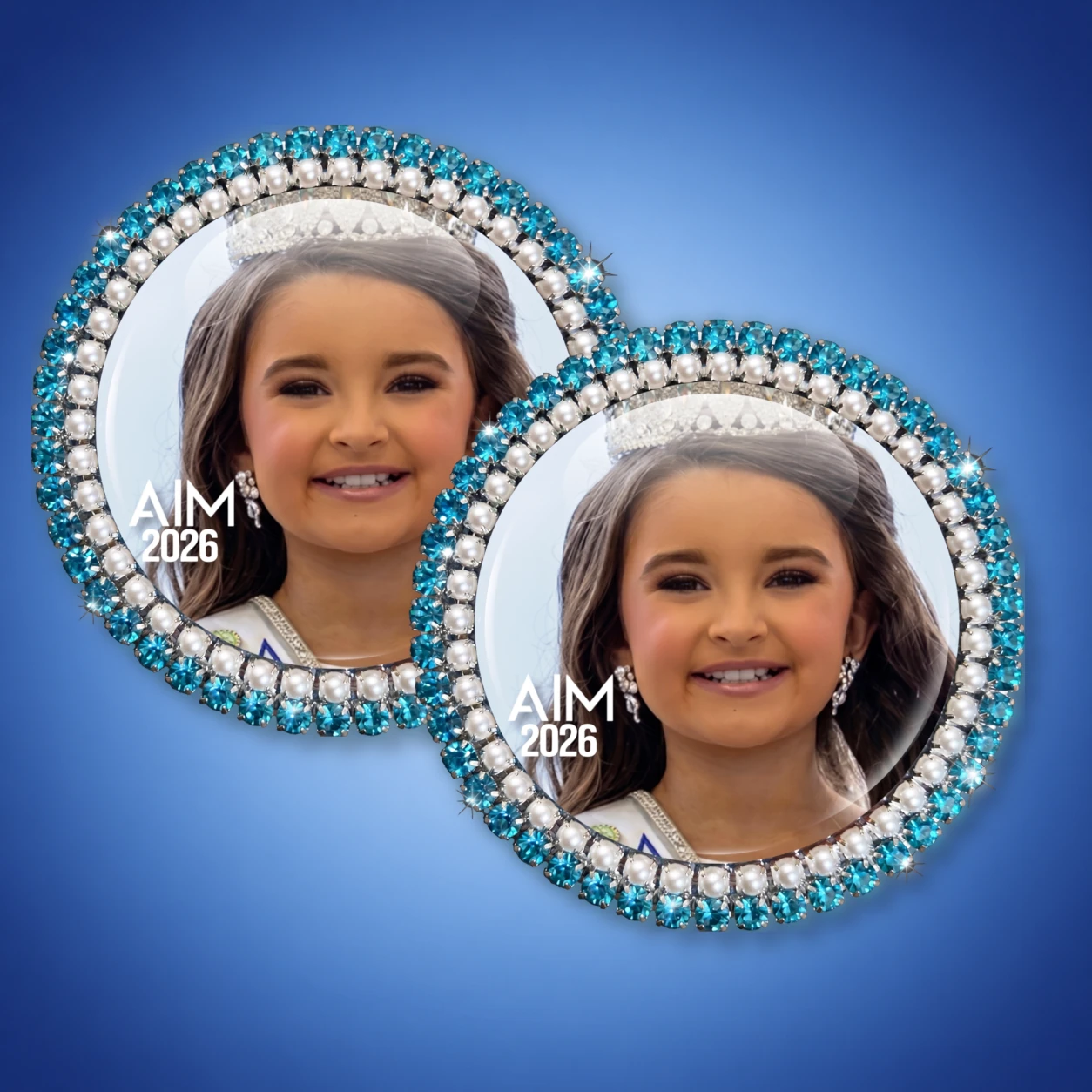 AIM Regal Photo Brooch Setâ„¢ (2-Piece Collection)