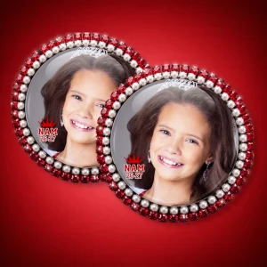 NAM Regal Photo Brooch Set™
